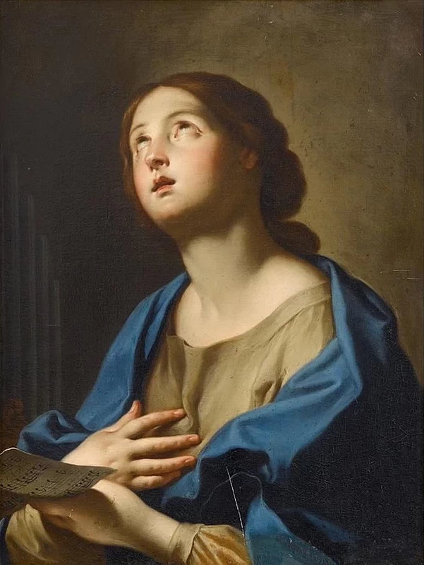 Santa Cecilia - attribuito